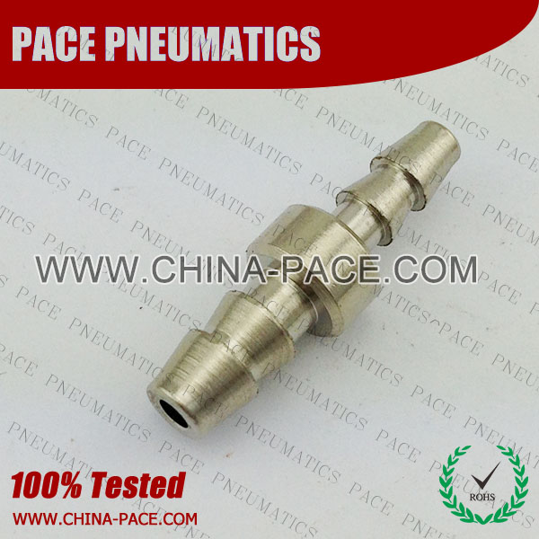 Pbb,Brass air connector, brass fitting,Pneumatic Fittings, Air Fittings, one touch tube fittings, Nickel Plated Brass Push in Fittings